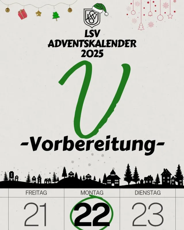 Türchen 22 - Vorbereitung