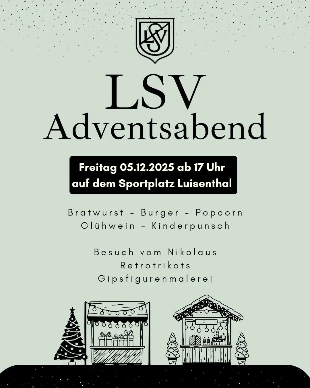LSV-Glühweinabend mit Adventsfenster Nummer 5 der Gemeinde