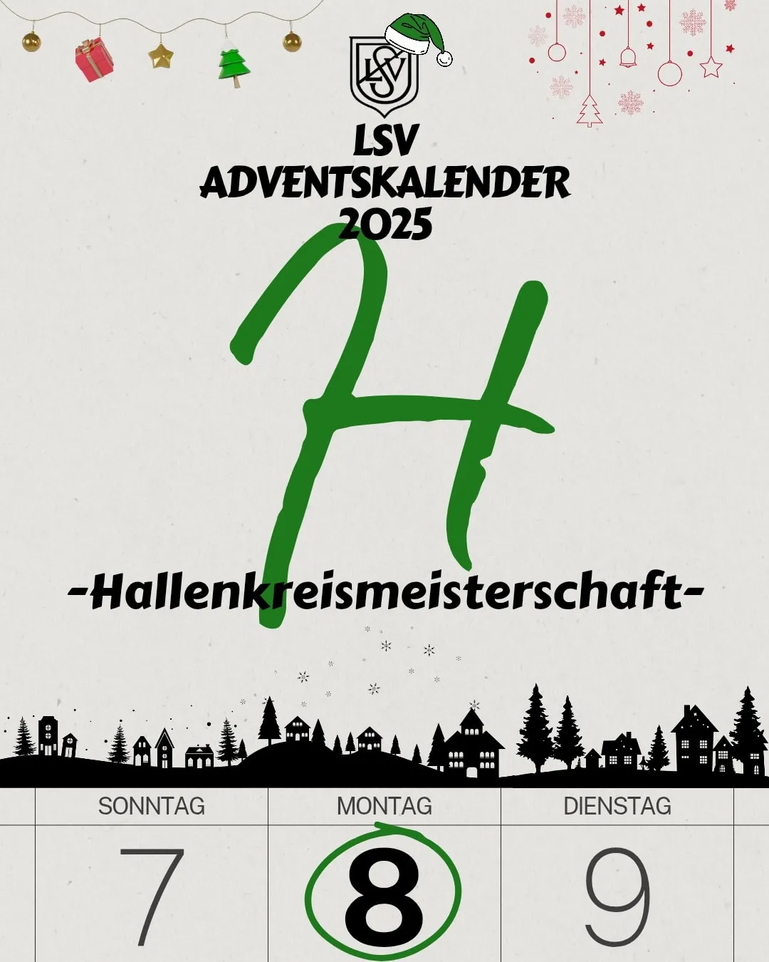 Türchen 8 - Hallenkreismeisterschaft