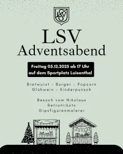 LSV-Glühweinabend mit Adventsfenster Nummer 5 der Gemeinde