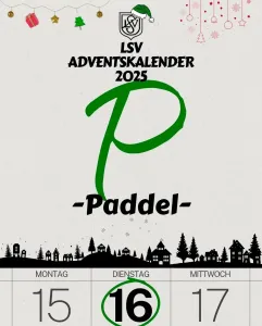 Türchen 16 - Paddel