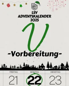 Türchen 22 - Vorbereitung